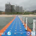 Plastic hdpe float dock modular pontoon